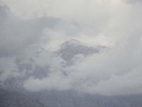 Munzur Dağları'na mevsimin ikinci karı düştü