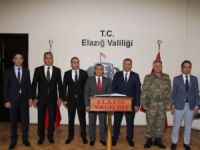 Vali Sonel'den, Vali Kaldırım'a ziyaret