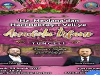 "Mevlana’dan Hacı Bektaş-ı Veli’ye Anadolu İrfanı" programı