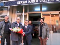 Vali Sonel'den gazetecilere ziyaret