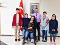 Engelliler Derneği’nden  Vali Sonel'e ziyaret