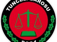 Tunceli Barosu’ndan taziye mesajı