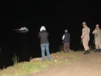 Otomobil, feribottan baraja uçtu