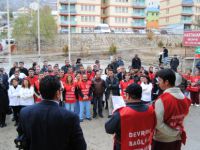Taşeron işçiler basın açıklaması yaptı