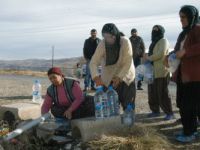 Tunceli Kepektaşı köyünde arsenikli su paniği