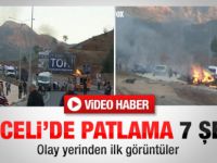 Tunceli'de patlama: 7 şehit