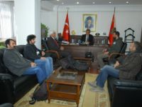 Basın Mensuplarından Emniyet Müdürüne Ziyaret