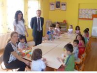 Vali Güner’den Anaokuluna ziyaret
