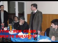 Eğitim-Sen, Çemişgezek’te öğretmenlerle yemekte biraraya geldi