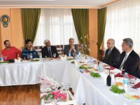 Tunceli Emniyet Müdürü Hayati Yılmaz, Gazetecilerle kahvaltıda bir araya geldi