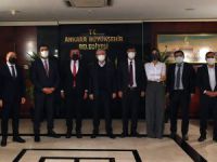 Milletvekili Şaroğlu ve Belediye Başkanlarından Mansur Yavaş’a ziyaret
