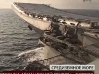 Rus uçak gemisi Akdeniz'de tatbikata başladı
