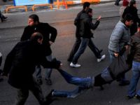 Taksim'i savaş alanına çevirdiler