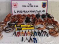 Bitlis’te 8 hırsızlık şüphelisi yakalandı