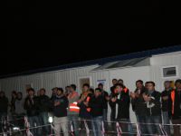 Tunceli'de İşçiler, Çalışma Saatlerini ve İşten Çıkarmaları Protesto Etti