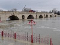 Edirne'de taşkın alarmı! GALERİ
