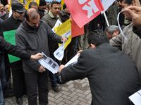 Tunceli’de Kamu Çalışanları Maaş Bordrolarını Yaktı