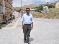 Hozat İlçesinde yol yapım çalışmaları
