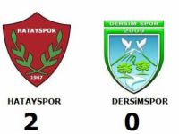 Hatayspor: 2 Dersimspor: 0