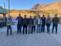 Siirt'te köylüler kaçak avlanmaya karşı bilgilendirildi