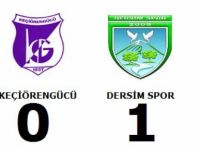 Dersimspor: 1 Keçiörengücü: 0