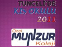 Özel Munzur Kolejinden “Kış Okulu”