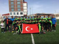 Ağrı U14 futbol ligine Kaleci Kartal damga vurdu