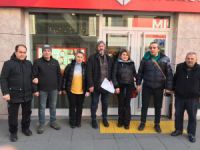Zonguldak'ta gazeteciler depremzedelere nakdi yardımda bulundu
