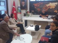Milletvekili adayı Karakoyun’dan Başkan Maçoğlu’na ziyaret