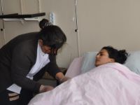 Ovacık ilçesinde  Aracın Üstüne Çığ Düştü