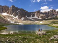 Munzur dağları turistlerin ilgi odağı