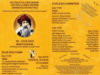 13. Avrupa Dersim Kültür Festivali, 26-27 Mayıs’ta Frankfurt’ta yapılacak