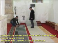 Çemişgezek’te Camilere Isıtma Sistemi Kuruldu