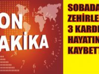 Çemişgezek'te Sobadan Zehirlenen 3 Kardeş Hayatını Kaybetti
