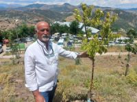 Duyarlı iş insanı Düzgün Baba’da bin 500 ağaç diktirdi