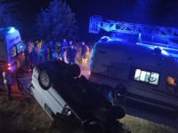 Freni boşalan araç kaza yaptı: 7 yaralı