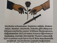 Shakespeare’in Eserleri Zazacaya Taşındı: Dersim’de Açık Hava Sahnesinde Buluşma