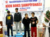 Kick-Boksta Türkiye Üçüncüsü olduk