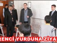 Kaymakam Tuna, Öğrenci Yurdunu Ziyaret Etti