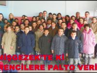 Çemişgezek’te Öğrencilere Palto Yardımı