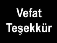 TEŞEKKÜR