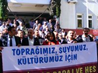 ÇED Toplantısı Tunceli'de Protesto edildi