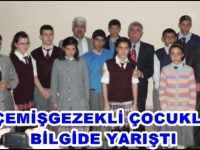 Çemişgezek’te Bilgiler Yarıştı