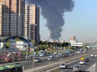 İstanbul'un göbeğinde büyük yangın