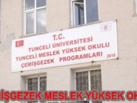 Çemişgezek Meslek Yüksekokulu Açılıyor