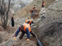 Yeni Mahallede Kanalizasyon Çalışması