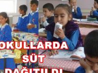 Çemişgezek’te Öğrencilere Süt Dağıtıldı
