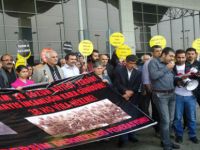 "Sabiha Gökçen"de Dersim katliamı eylemi