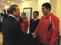 Tunceli’nin Başarılı Sporcuları Vali Güner’i ziyaret etti