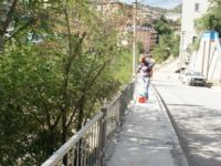 Esentepe’de yol bakım ve onarım çalışmaları tamamlandı